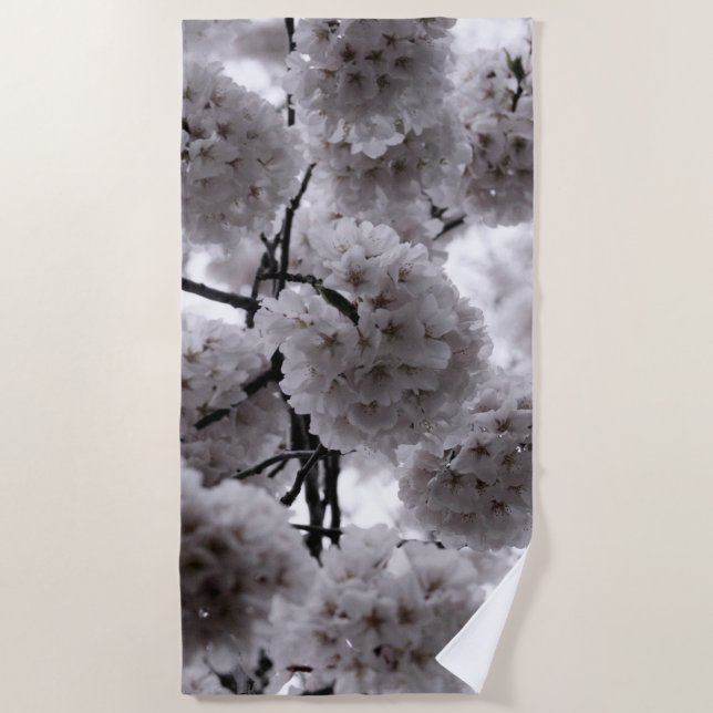 Cherry Blossoms Strandtuch (Vorderseite)