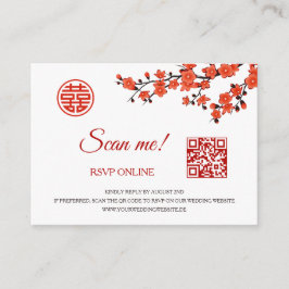 Cherry Blossoms UAWG Online | QR-Code Begleitkarte