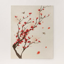 Cherry Blossoms Wasserfarbe