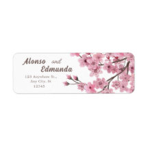 Cherry Blossoms Wasserfarbenflora Personalisiert