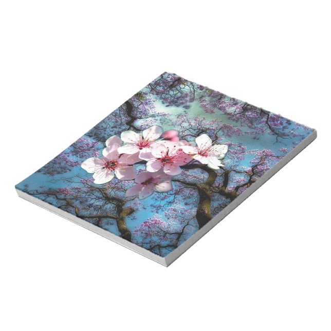 Cherry Blossum Notizblock (Rotiert)