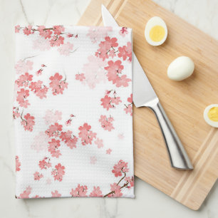 Cherry Blume 2 Geschirrtuch