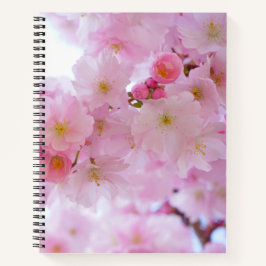 Cherry Blüte Spiral Notebook Notizbuch