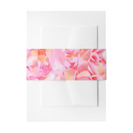 Cherry-Blüten-Rosa-Blume Hochzeit Einladungsbanderole