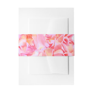 Cherry-Blüten-Rosa-Blume Hochzeit Einladungsbanderole
