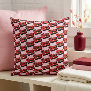 Cherry Bomb Lumbar Pillow Kissen
