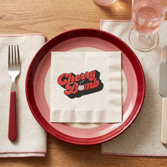 Cherry Bomb Serviette (Von Creator hochgeladen)