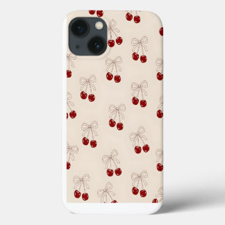 Cherry & Bow Aesthetic iPhone / iPad Case - Niedli