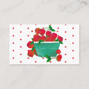 Cherry Bowl Carte de visite