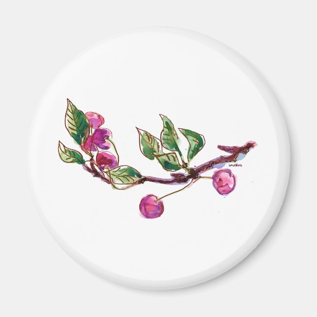 Cherry Branch Magnet (Vorne)