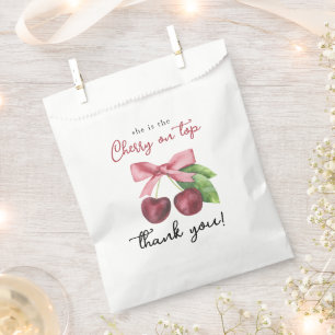Cherry-Bugbaby-Dusche Geschenktütchen