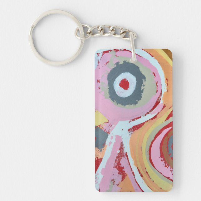 Cherry Chapstick Schlüsselanhänger (Vorderseite)