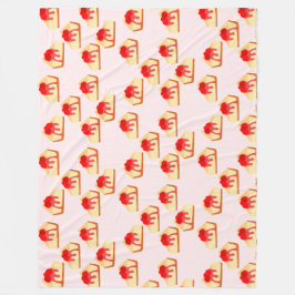 Cherry Cheesecake Dessert Fleecedecke