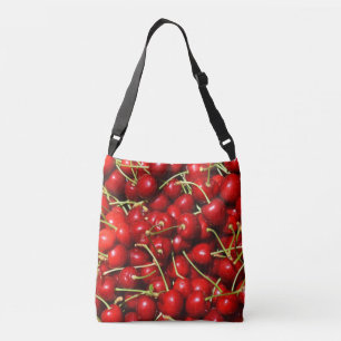 Cherry Cherries Red Tragetaschen Mit Langen Trägern