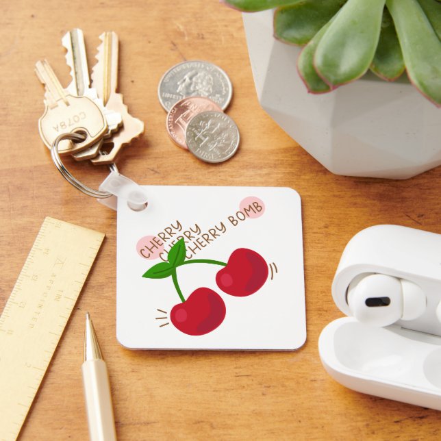 Cherry Cherry Cherry Bomb Schlüsselanhänger (Schreibtisch)