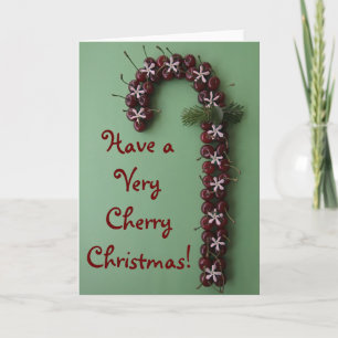 Cherry Christmas Feiertagskarte