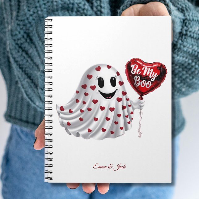 Cherry Coded Valentine's Day Customizable Notebook Notizblock (Cherry Coded Valentine's Day Customizable Notebook)