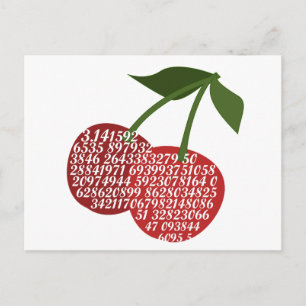 Cherry Complete Pi Postkarte
