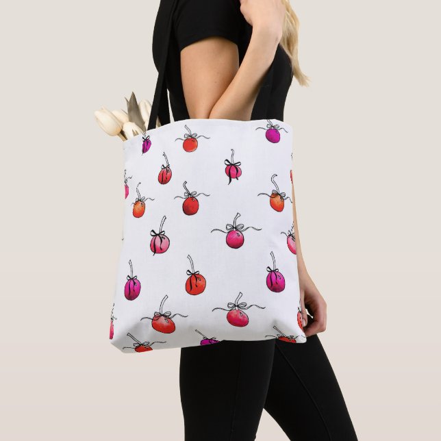 Cherry Coquette Watercolor Bachelorette Girl del M Tasche (Von Nahem)