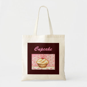 Cherry Cupcake Tote Bag Tragetasche