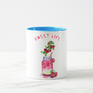 Cherry Drink Coffee Tasse - Benutzerdefinierter Te