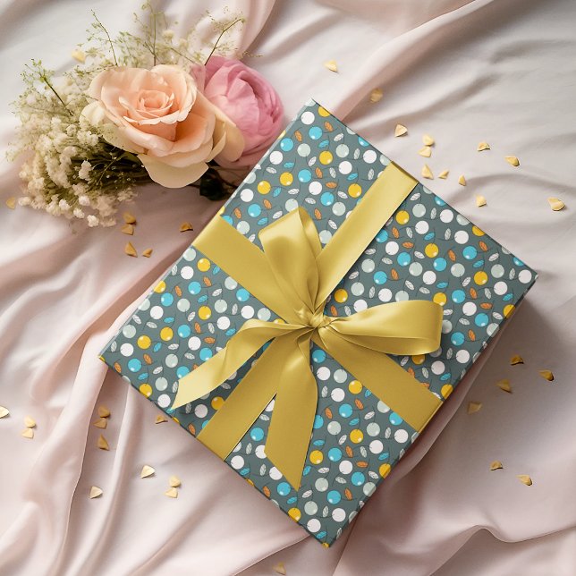 Cherry frucht Cartoon Muster Geschenkpapier (cherry fruit birthday packing gift wrap,gift wrapping paper,return gift wrap paper,paper gift)