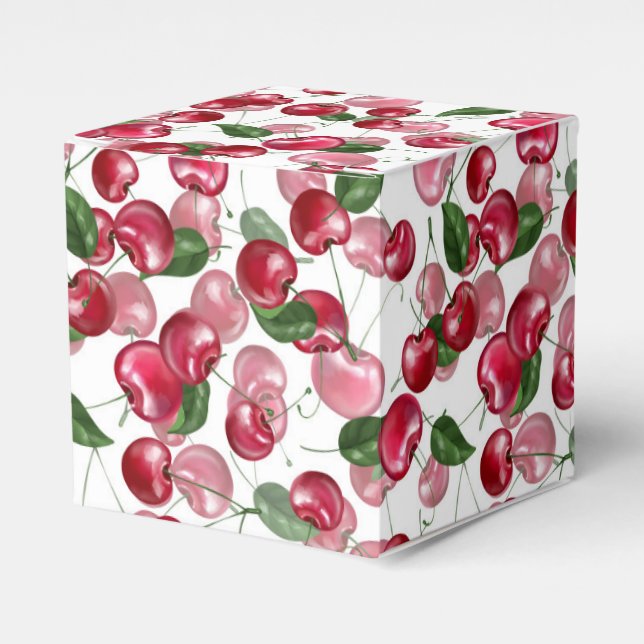 Cherry Fruit-Muster Geschenkschachtel (Vorderseite)