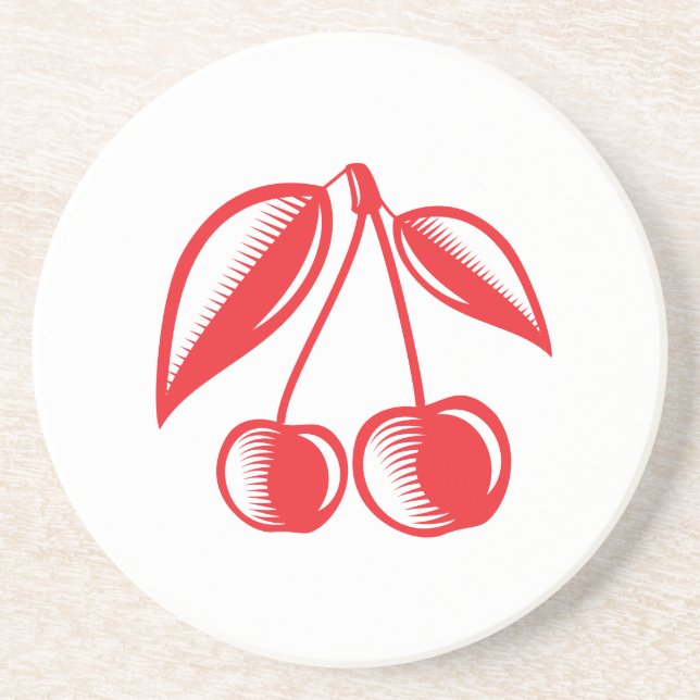 Cherry Fruit Untersetzer (Vorne)
