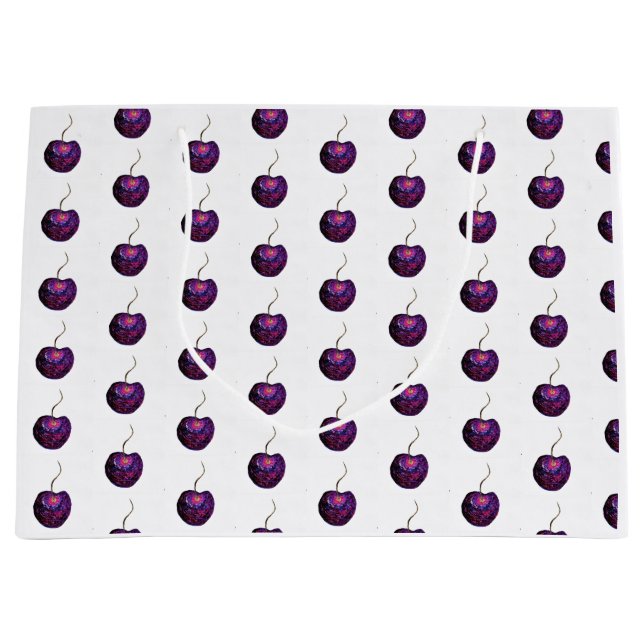 Cherry Gift Bag Große Geschenktüte (Vorderseite)