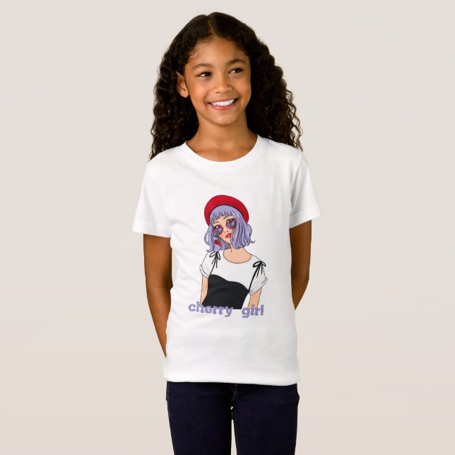 Cherry Girl T-Shirt (Vorne ganz)
