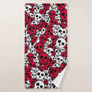 Cherry Gothique Motif de crâne Imprimer
