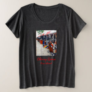 Cherry Grove Pride Wagon Dames' T-shirt Plus