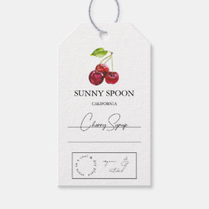 Cherry Hang Tag Geschenkanhänger