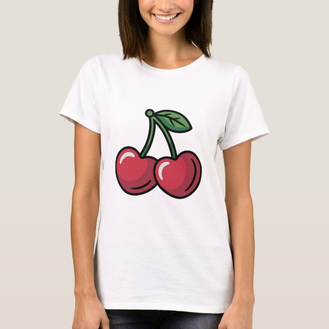 Cherry Hearts T-Shirt (Vorderseite)
