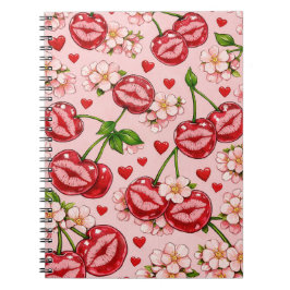 Cherry Kiss Notebook Notizblock