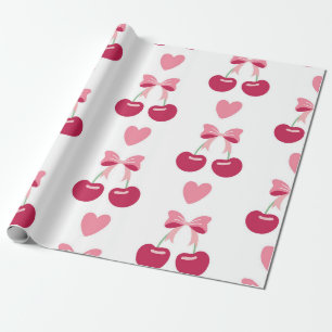 Cherry Liebe Charm Geschenkpapier