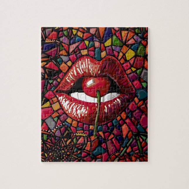 Cherry Lips Mosaik (Vertikal)