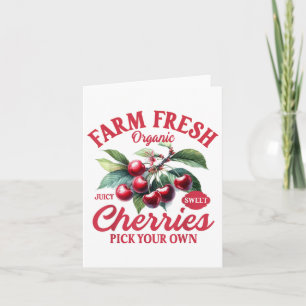 Cherry Lover Bauern Markt Bauer Frische Pasta mach Karte