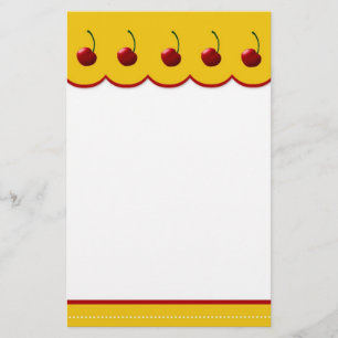Cherry-Lover-Stationierung Briefpapier