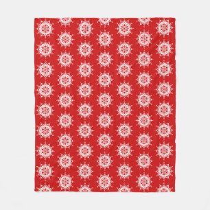 Cherry Mandala Fleecedecke