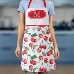 Cherry Monogram Schürze<br><div class="desc">Die Cherry Monogram Schürze, eine Mischung aus Stil und Funktionalität, ist perfekt für das moderne Zuhause Maestro. Das ist nicht nur ein einfaches Küchenzubehör, sondern ein persönliches Statement, das Ihnen beim Aufpeitschen Ihrer kulinarischen Meisterwerke den behalt gibt, sich zu reinigen und zu schick zu machen. Das elegante Monogramm-Design verleiht ihm...</div>