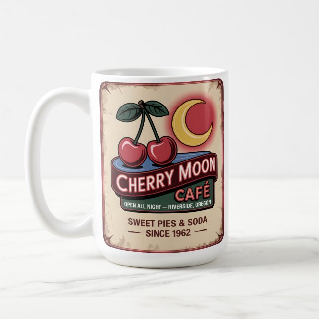 Cherry Moon Café Kaffeetasse (Links)
