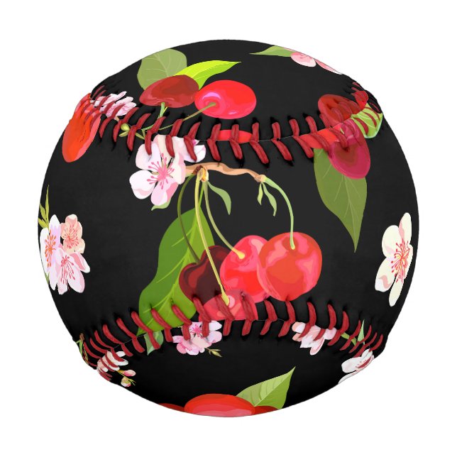 Cherry Muster 2 Baseball (Vorderseite)