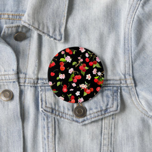 Cherry Muster 2 Button