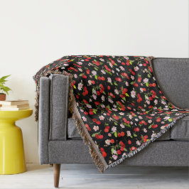 Cherry Muster 2 Decke