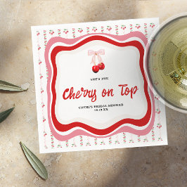 Cherry oben | BRAUTPARTY Serviette