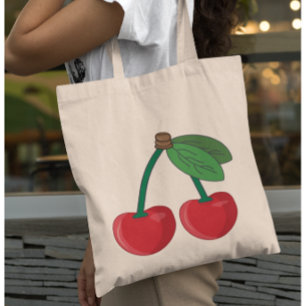 Cherry oben tragetasche