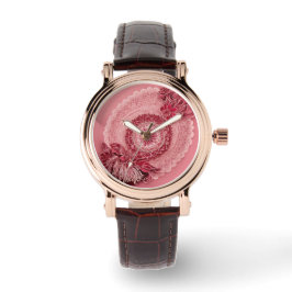 Cherry on Pie AI art Armbanduhr