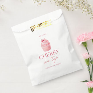 Cherry on top girl 1st birthday geschenktütchen