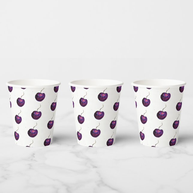 Cherry Paper Cups Pappbecher (Multi)